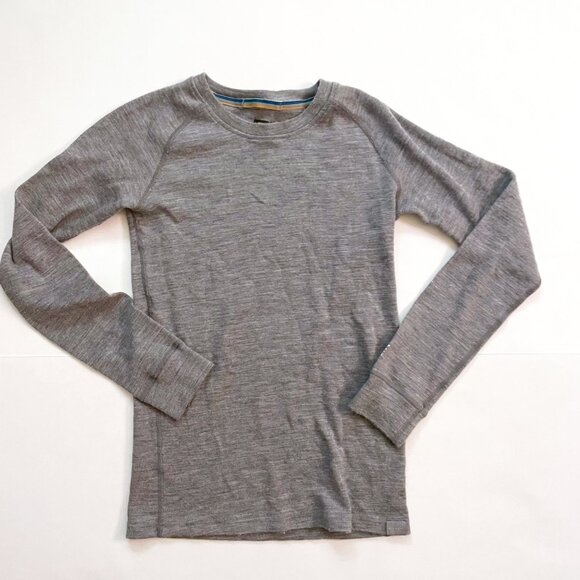 Meriwool Kids Wool Base Layer Top, Size 11/12 - Picture 1 of 5